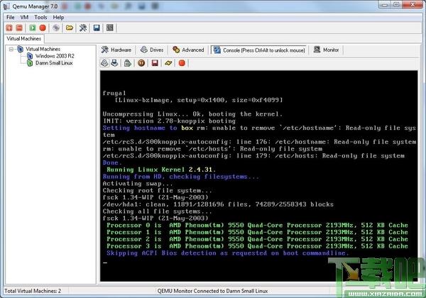 Qemu,Qemu Manager,虚拟机,虚拟机软件